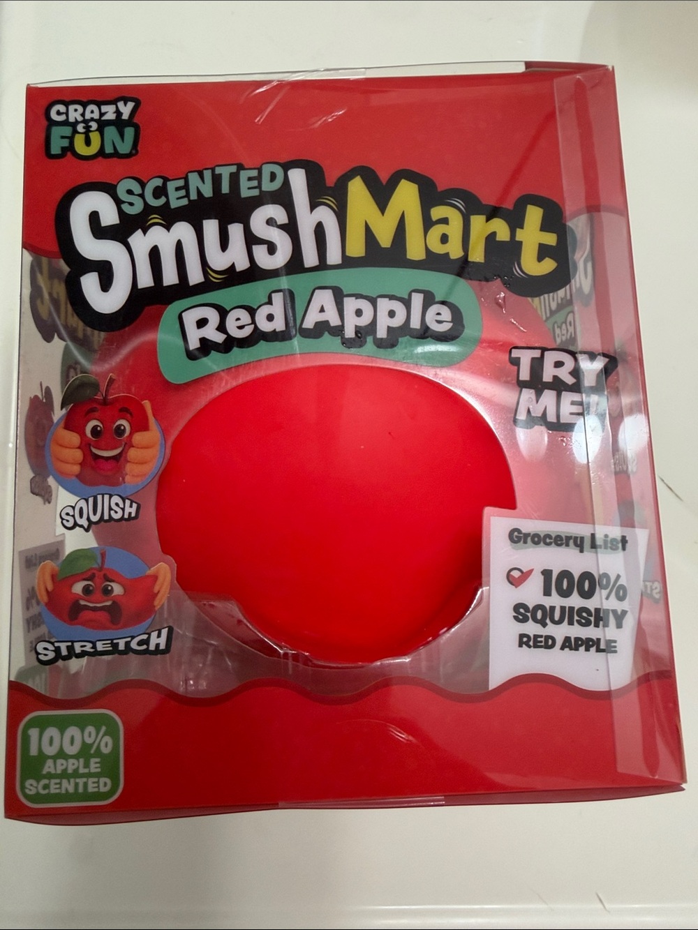 SmushMart Scented Red Apple Squishy Toy